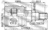 FEBEST 0111-ACA20LH Joint, drive shaft